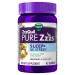 ZzzQuil PURE Zzzs De-Stress Melatonin Sleep Aid Gummies Helps Calm Your Mind and Body Ashwagandha for Stress Support Sleep Aids for Adults 1 mg per gummy 42 Count Blackberry Vanilla 42 Count (Pack of 1)