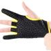 Men & Women Large-X-Large Yellow Bowling Gloves | Lycra Breathable Stair Fabric Cycling Gloves with Microfiber and Silica Gel - Left/Right Hand Fitness Gloves - Buy Online on GoSupps.com