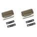 liovitor 2X Hair Clipper Cutter Head for Brightener PRO Foil Cutter Blade Hair Clipper Accessories Silver