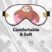 Sloth with Donuts Sleep Mask | Double-Sided Adjustable Eye Cover for Perfect Shading & Reduced Eye Edema | Soft & Comfortable Sleep Mask for Travel - Buy Online on GoSupps.com