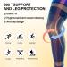 Shop Long Copper Knee Braces for Full Leg Support | Compression Sleeves for ACJ PCL Meniscus Tear & Arthritis - X-Large Size - Buy Online on GoSupps.com