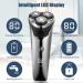 Buy S.T. Friends Electric Razor for Men - Waterproof Rechargeable Shaver with LED Display & Pop-up Trimmer | 3 Extra Replacement Blades - International Shipping Available - Buy Online on GoSupps.com