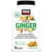 Force Factor Gentle Ginger Chews for Nausea Relief, Motion Sickness, and Morning Sickness, Ginger Supplement with Vitamin B6 for Digestive Support, Non-GMO, Honey-Lemon Ginger Flavor, 60 Soft Chews