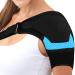 Shoulder Brace for Men and Women Shoulder Brace Support Rotator Cuff Compression Support Left and Right Adjustable Shoulder Wrap for Shoulder Injuries and Tendonitis for Fitness Training Exercise