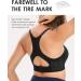 HOFISH Seamless Nursing Sports Bra M 2pcs Black+Pink | Medium Impact Racerback Pregnancy Padded Breastfeeding Support Bra - Buy Online on GoSupps.com