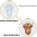 Highland Cow Embroidery Kit for Adults | Louise Maelys Cross Stitch DIY Kit-11 - Buy Online on GoSupps.com
