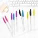 200 PCS Disposable Crystal Eyelash Mascara Brushes Wands (Black) - Buy Online on GoSupps.com