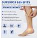 KEKING Zipper Compression Socks | Open Toe 20-30mmHg for Men & Women | Knee High Firm Support for Wide Calf - Varicose Veins DVT Edema - Beige XXL - Buy Online on GoSupps.com