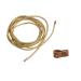 DAYSTART Golden Cosplay Rope for Wonder Woman, Women Whip for Diana Lasso of Truth Whip, Cosplay Rope Weapon Accessory with Leather Strap
