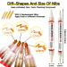 Teexpert Wood Burning Gel Pen Kit - 4OZ Paste with Scorch Pens & Tips for DIY Wood Crafts - Buy Online on GoSupps.com