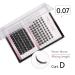 MilyBest DIY Lash Extension Kit: 156Pcs Individual Lash Extensions for Easy At-Home Application - Reusable Soft False Eyelashes for Natural Look - Faux Mink Cluster Lashes (MIX-10-16mm) - Buy Online on GoSupps.com