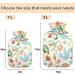 Naanle 1L Flower Birds Transparent Hot Water Bottle - Heat & Cold Therapy for Pain Relief Bed & Hand Warmers - Buy Online on GoSupps.com