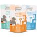 Mjamjam Cat Wet Food Mix Package IV - 12 x 125g Premium Duck & Poultry with Carrot - 1.5kg Bundle for International Shipping - Buy Online on GoSupps.com