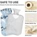 Naanle Cartoon Mermaid Heat Bottle | 1L Hot Water Bottle for Bed & Pain Relief | Heat & Cold Therapy with Transparent Bag - Buy Online on GoSupps.com