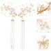 minkissy 4 Pairs Antique Hairpin Headdress Pearl Hair Clip Crystal Hair Comb Wedding Hair Clips for Brides Flower Side Hair Clip Chinese Hair Comb Chinese Hanfu Tassel Hair Clip Acrylic - Buy Online on GoSupps.com