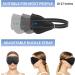 3D Eyelash Protector Eye Mask for Sleeping - Adjustable Sleep Mask for Women and Men - Super Soft Eye Cover for Meditation, Yoga, Travel - Black - Buy Online on GoSupps.com