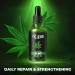 Be.ardo Beard Oil for Men 30 ml | Daily Repair Hemp Beard Oil for Healthy Beard | Non-Sticky Light Hemp Seed Oil for Shiny Nourished Beards | Promotes Beard Growth - Buy Online on GoSupps.com