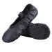 Dynadans Soft Leather Ballet Shoes/Ballet Slippers/Dance Shoes (Toddler/Little/Big Kid/Women)  3 Big Kid Black
