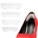 4 pairs of heel cushions heel cushion for too large shoes silicone heel protection self -adhesive shoe inserts insole for high heels sneakers (transparent)