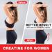 5000mg Creatine Gummies for Women - Vegan Pre-Workout with Taurine & B12 for Maximum Strength Energy & Endurance - 60 Count Berry Flavor - Buy Online on GoSupps.com