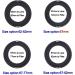 SIOTI 100mm Square Z Series Metal Adapter Ring - 62-77mm - Modular Filter Holder - Buy Online on GoSupps.com