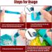 Cobee Diamond Painting Pen Accessories Set with 6 Stainless Steel Tips and Glue Clay | 5D DIY Diamond Painting Tools and Embroidery Box - Buy Online on GoSupps.com