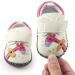Baby Shoes PU Leather 12-18 Months | Giraffe White Toddler Shoes for Girls and Boys - Buy Online on GoSupps.com