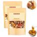 Soup Package of 11 Types of Mushrooms Dry Abalone Nutritious Mushroom Soup Bag Nutritious Mushroom and Herb Soup Set QICAIJUNGUTANG 11 Types Mushroom Soup Packets 45g/Bag (2Pcs)