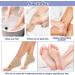 Buy Wllhyf Moisturizing Gel Socks - Soft Open Toe Spa Socks for Foot Care | Ventilated & Hydrating for Cracked Skin - Buy Online on GoSupps.com