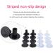 12 Pairs High Heel Protectors - 3 Colors & 4 Sizes - Heel Stoppers & Repair Caps for Weddings - Protect Heels from Grass Bricks & Cracks - Buy Online on GoSupps.com
