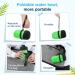 Pecute Dog Drinking Bottle - 500ml Portable Silicone Water Bottle with Foldable Bowl for On-the-Go Pets - Green - Buy Online on GoSupps.com