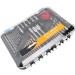 100 Piece Drill Bit Set - Multifunctional Twist Screwdriver Bits Cup Saw Hole Opener Holder Kit with Storage Box for Home Woodworking Use - Buy Online on GoSupps.com