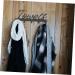 1pc Hook up Over Door Towel Hook Cabinet Door Hanger Iron Wall Hook Wrought Iron Heavy Black Iron Frame - Buy Online on GoSupps.com