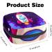 Space Cartoon Rocket Menstruation Pad Bag with Zipper - Stylish Women's Napkin & Tampon Collection Bag - Buy Online on GoSupps.com