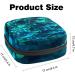 Stylish Mermaid Sequin Menstruation Pad Bag with Zipper | Women's Tampon & Napkin Organizer | Perfect for Girls - Buy Online on GoSupps.com