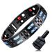 NORUION FAR-INFRAROT-ion bracelet 2024 Best Noruion Far Infrared Ionizer Wristband Magnetic Bracelet Mags for Men's Bracelet Titanium Power Magnetic Bracelet With Regulator (1PCS)