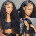 Amanda 13x6 Deep Wave Lace Front Wig 26 Inch - Natural Hairline, Pre Plucked, 180% Density - HD Deep Wave Human Hair Wig for Women - Buy Online on GoSupps.com