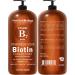New York Biology Biotin Shampoo & Conditioner Set for Hair Growth & Thinning Hair - Hair Loss Treatment for Men & Women - Anti Dandruff Formula - 16.9 fl Oz (Pack of 2) - Buy Online on GoSupps.com