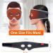 Comfheat USB Sinus Relief Mask - Moist Heat Face Heating Pad for Sinus Pressure, Nasal Congestion, Sinusitis - 3 Heat Settings, Warm Compress Therapy for Allergies, Stress - Ideal for Car Travel - Buy Online on GoSupps.com