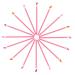 400PCS Disposable Lip Brushes - Lip Gloss Applicators Makeup Kit - Pink - Buy Online on GoSupps.com