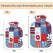 Naanle Ocean Sea Horse Heat Bottle 1L - Transparent Warm Water Flask for Pain Relief & Cold Therapy | Bed Hand & Foot Warmer - Buy Online on GoSupps.com