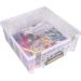 ArtBin 6990SO Double Deep Super Satchel with Removable Dividers, Clear/Gold - Large Portable Art & Craft Storage - Buy Online on GoSupps.com