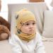 VUCDXOP Kids Cotton Hat Scarf Set - Beanie Hats + Tube Scarf (Set of 2) for Boys and Girls - Color#3 - Size L - Buy Online on GoSupps.com