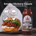 Poppamies BBQ Smoky Hickory Sauce - Additive-Free American Style Barbecue Sauce for Burgers and Ribs - 410g - Buy Online on GoSupps.com