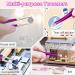 Rose Blue Lash & Precision Tweezers Set for Women and Men - Ideal for Eyebrow, Facial Hair, Beards, and Ingrown Hair Removal - Buy Online on GoSupps.com