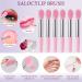 Shop WLLHYF 12PCS Silicone Lip Brush Set | Professional Makeup Tools for Lipstick Eyeshadow & Face Masks - Perfect for Beauty Enthusiasts - Buy Online on GoSupps.com