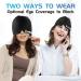 Migraine Relief Cap - Hot/Cold Therapy Head Wrap for Tension Headaches, Sinus Pressure, Puffy Eyes - Reusable Gel - Black - Buy Online on GoSupps.com
