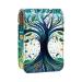 Travel Lipstick Organizer Case Lipstick Case Portable Makeup Bag With Mirror Fantasy Colored Tree Leaves O328s4rapd