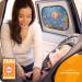 Certified UV Protection Car Sun Shade for Baby - Opti Dark 51x31cm - Full UV Protection - Fish Design - Baby Window Shade - Buy Online on GoSupps.com