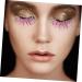 minkissy 5 Pairs Colored False Eyelashes Long Eyelashes for Halloween Lashes with Glitter Dramatic False Eyelashes Lashes with Color False Lash Chemical Fiber 3d European and American - Buy Online on GoSupps.com